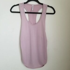 Fabletics Womens Sz XS Racer Back Tank Top Side Twist Active Yoga Gym Athleisure